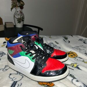 Multi colored Jordan 1